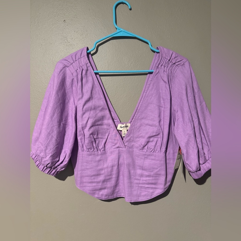 Open edit blouse - Picture 4 of 5